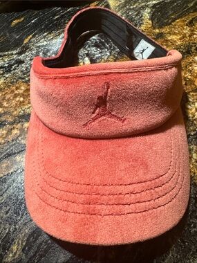 Nike Coral Terry Jumpman Visor